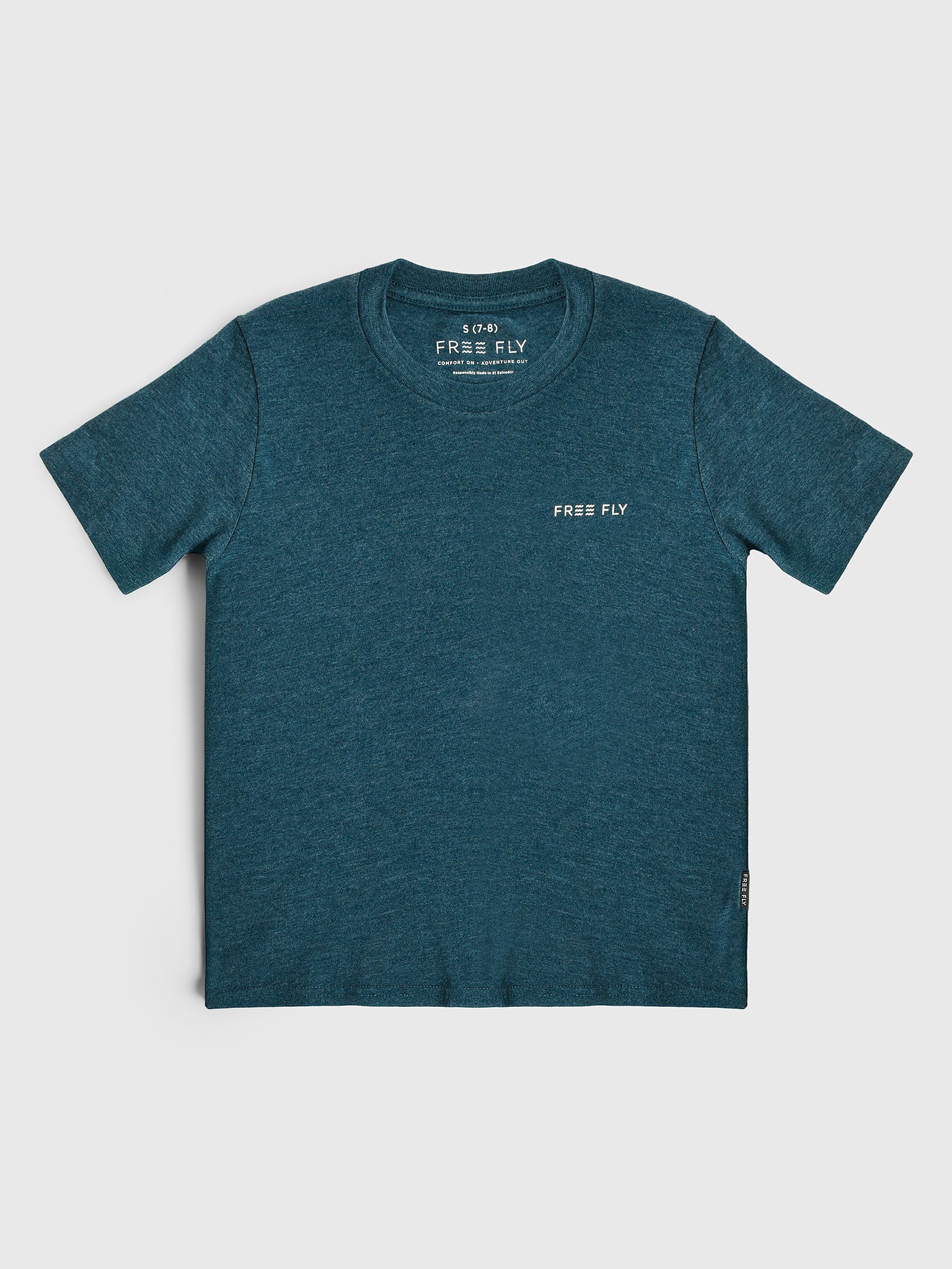 Free Fly Boys' Salt And Sun Tee - Saint Bernard