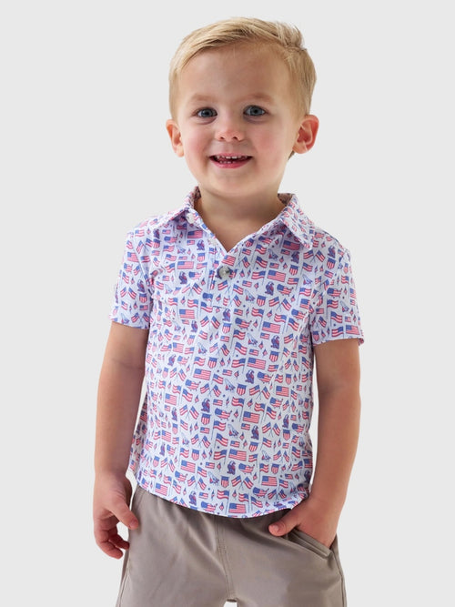 Burlebo Boys' Performance Polo