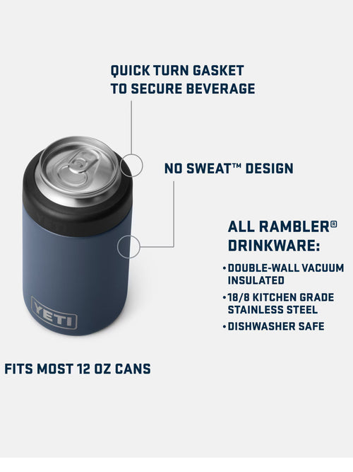 YETI Coolers Rambler 12oz Colster Can Insulator