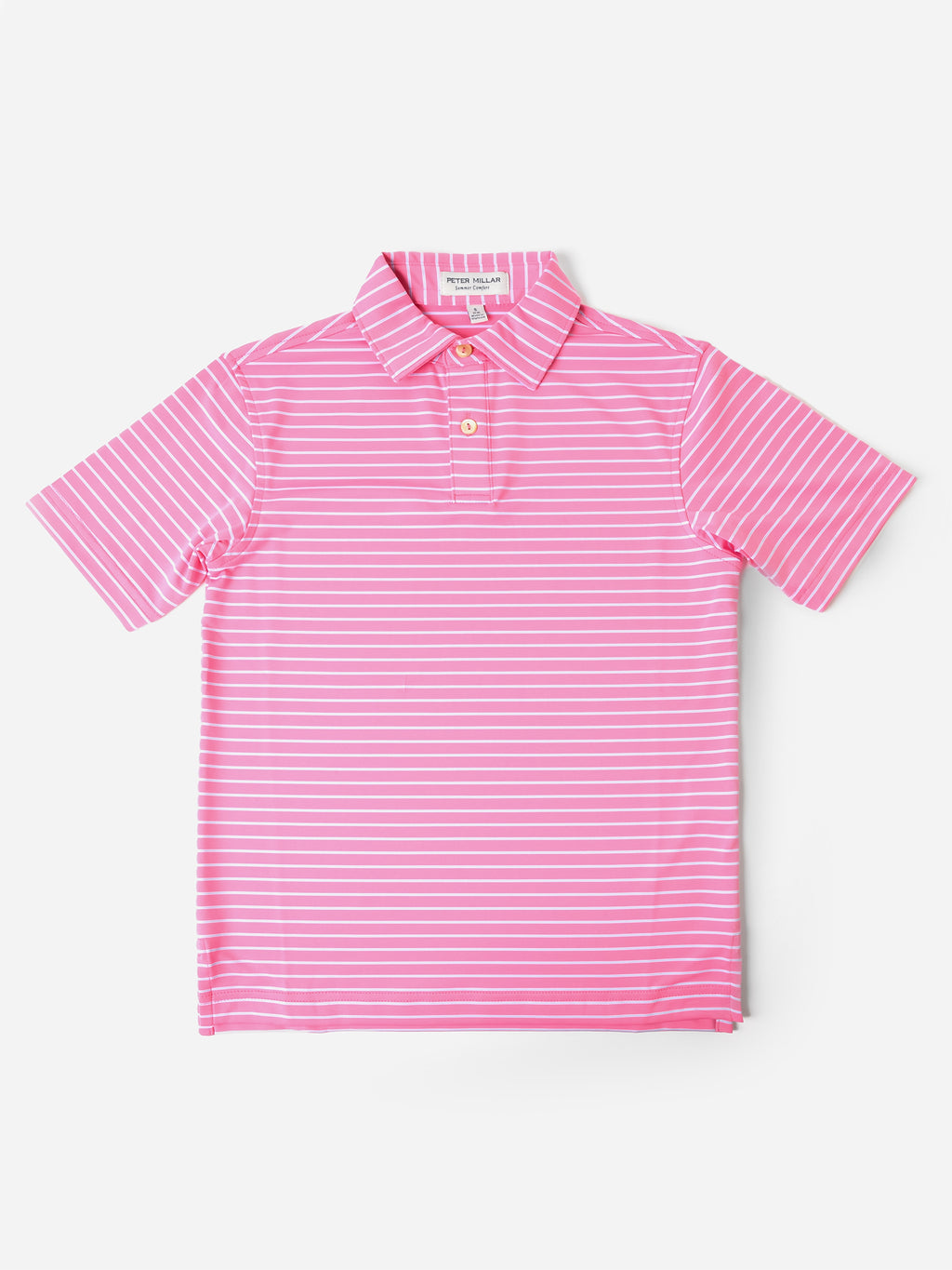 Peter Millar Youth Collection Boys' Drum Performance Jersey Polo - Saint Bernard