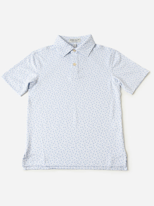 Peter Millar Youth Collection Boys' Birdie Time Performance Jersey Polo