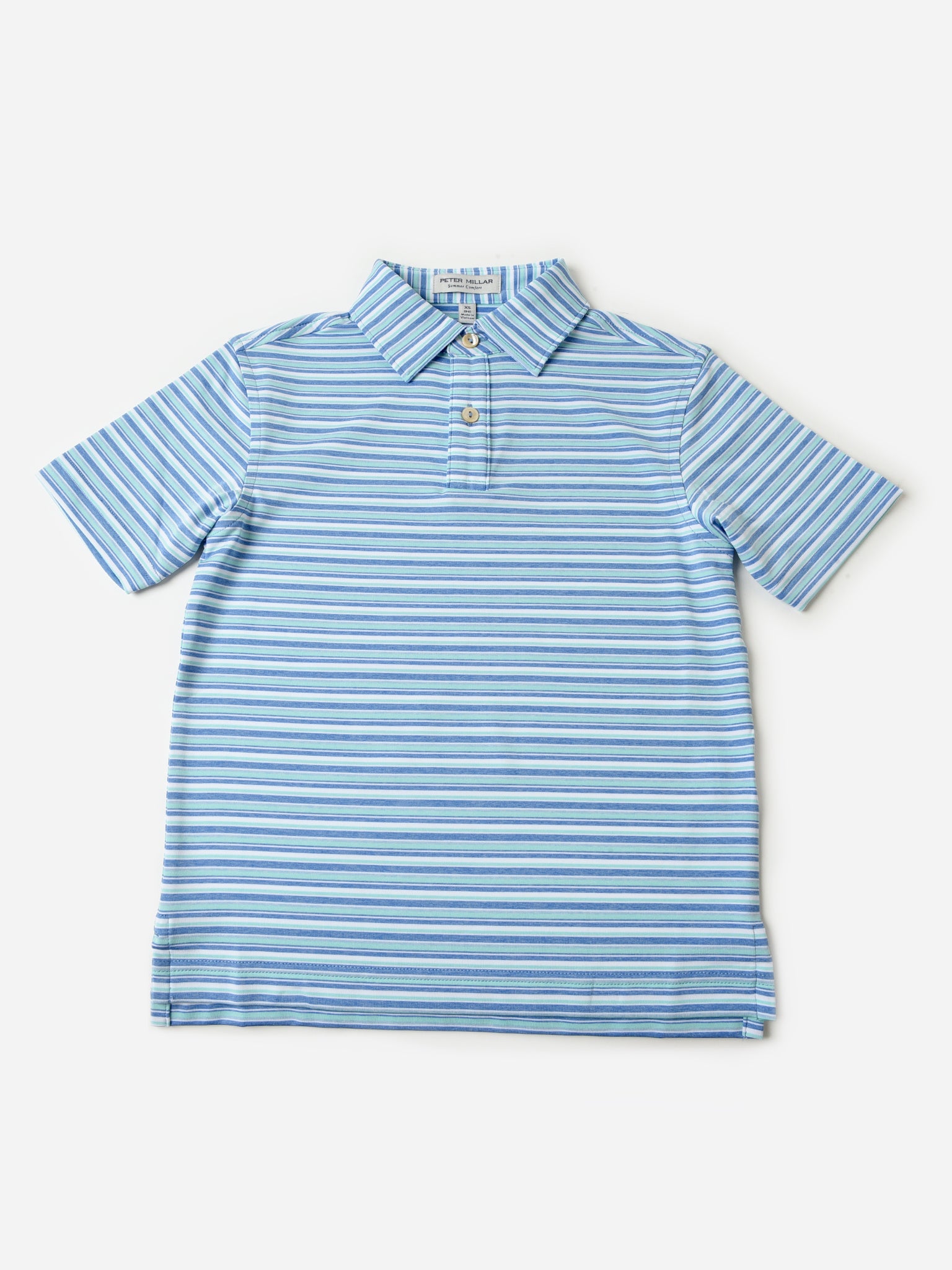 Peter Millar Youth Collection Boys' Oakland Performance Jersey Polo - Saint Bernard