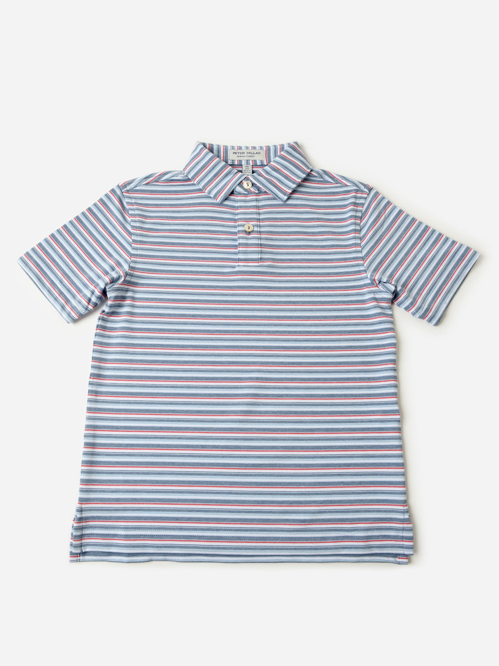 Peter Millar Youth Collection Boys' Oakland Performance Jersey Polo - Saint Bernard