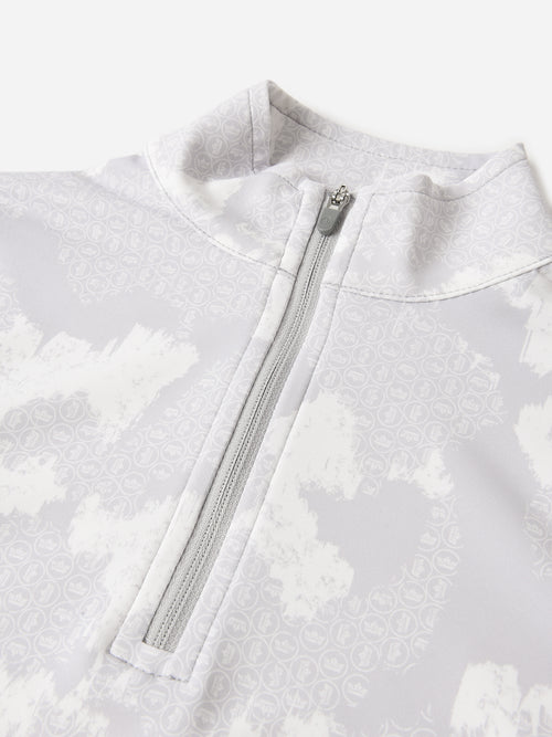 Peter Millar Youth Collection Boys' Perth Tip The Crown Performance Quarter-Zip