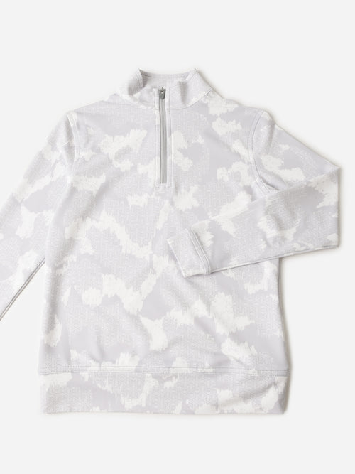 Peter Millar Youth Collection Boys' Perth Tip The Crown Performance Quarter-Zip