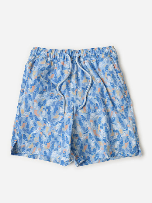 Peter Millar Youth Collection Boys' Parrot Talk Swim Trunk