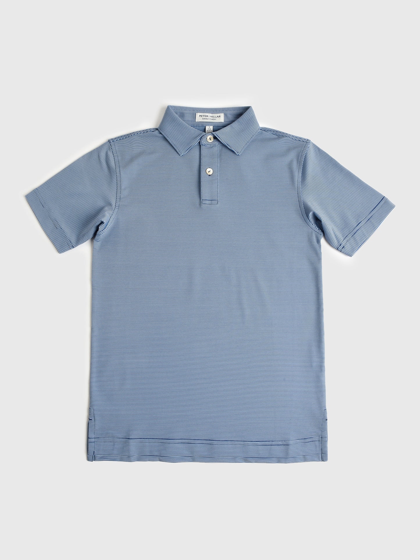 Peter Millar Youth Collection Boys' Jubilee Performance Jersey Polo - Saint Bernard
