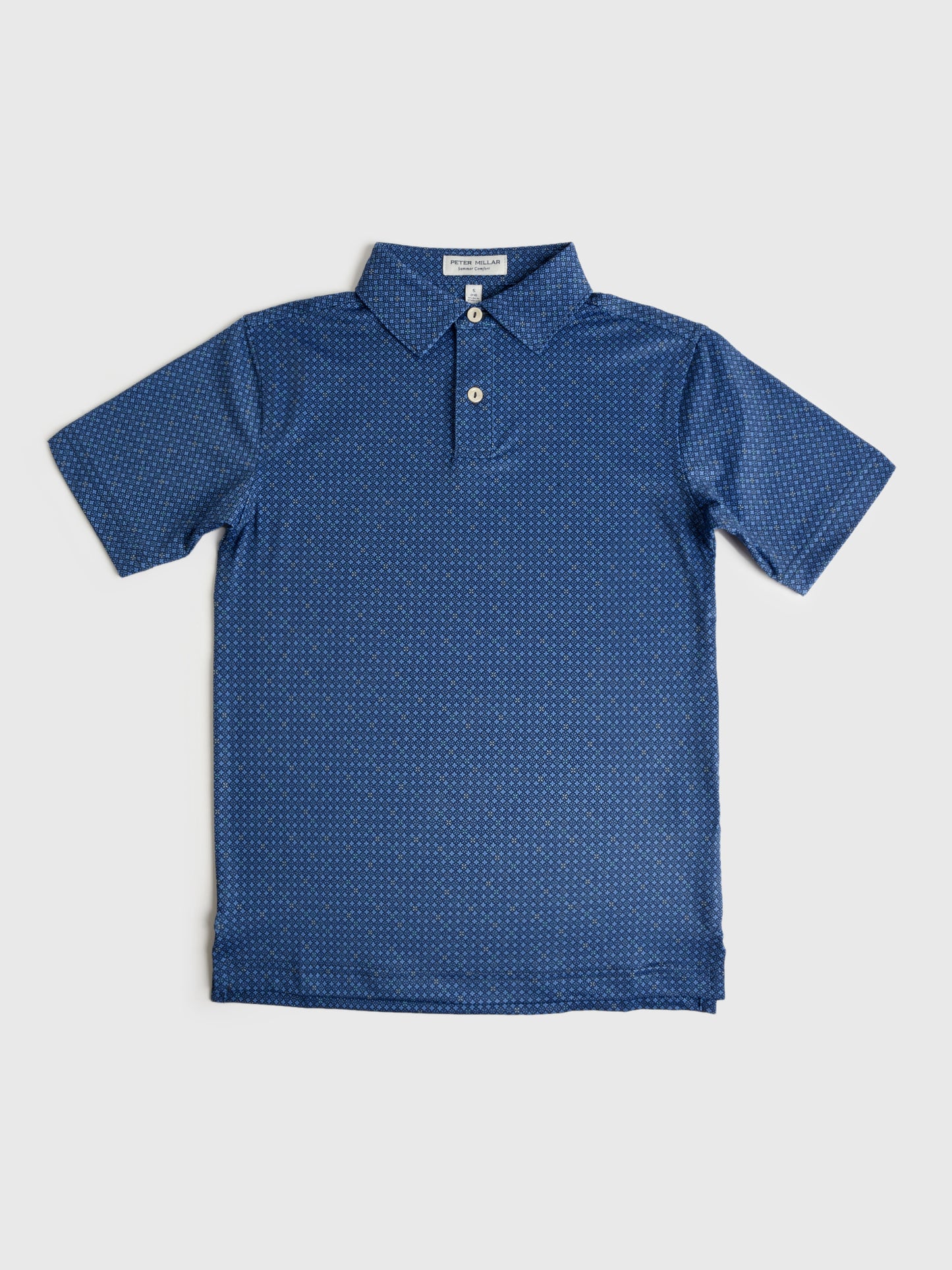 Peter Millar Youth Collection Boys' Castellina Performance Jersey Polo - Saint Bernard