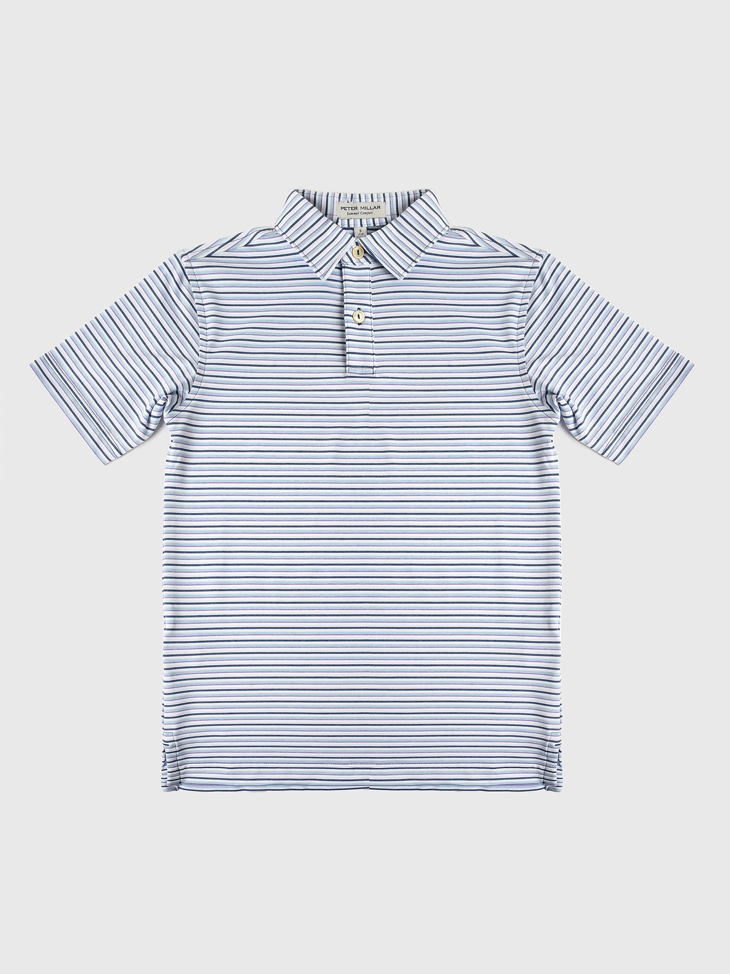 Peter Millar Youth Collection Boys' Avent Performance Jersey Polo - Saint Bernard