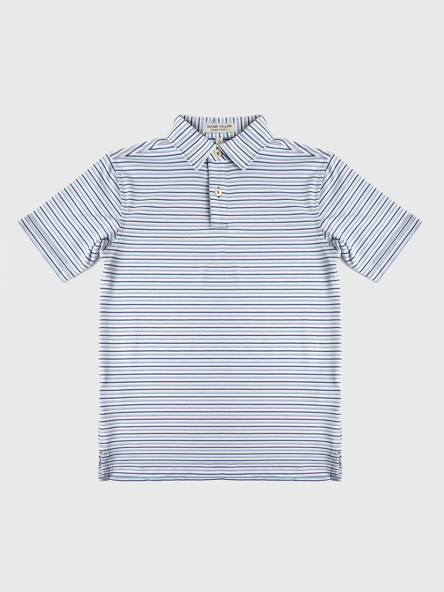 Peter Millar Youth Collection Boys' Avent Performance Jersey Polo - Saint Bernard