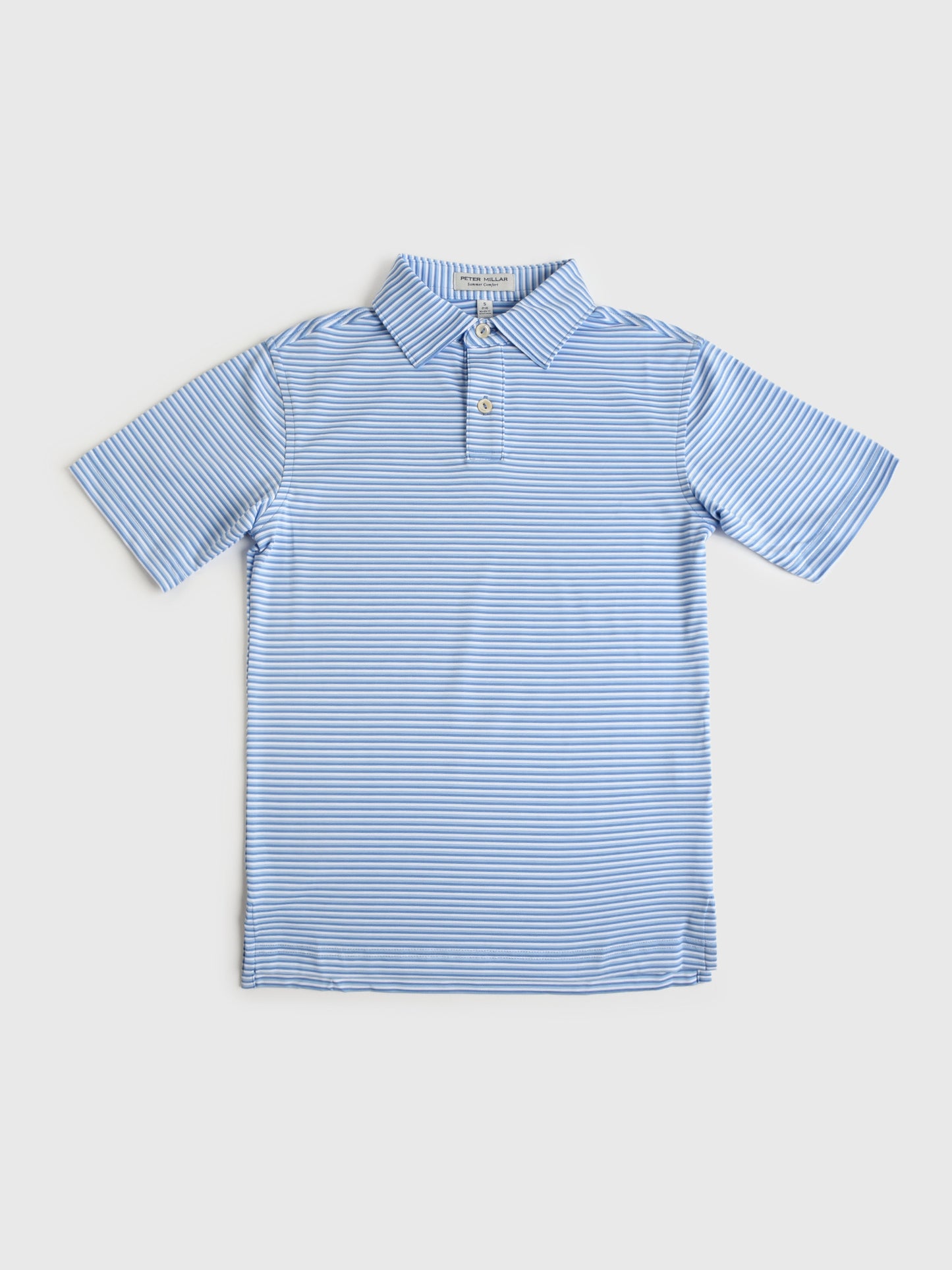 Peter Millar Youth Collection Boys' Linden Performance Jersey Polo - Saint Bernard