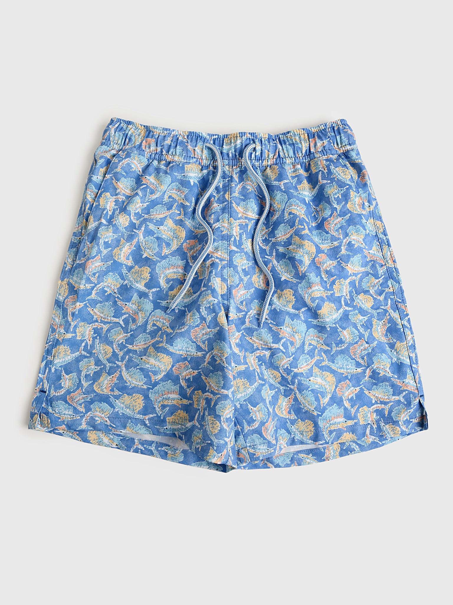 Peter Millar Youth Collection Boys' Tackle The Day Swim Trunk - Saint Bernard