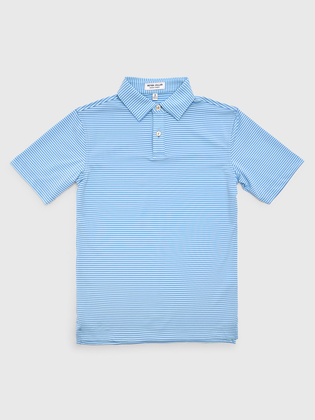 Peter Millar Youth Collection Boys' Hales Performance Jersey Polo - Saint Bernard