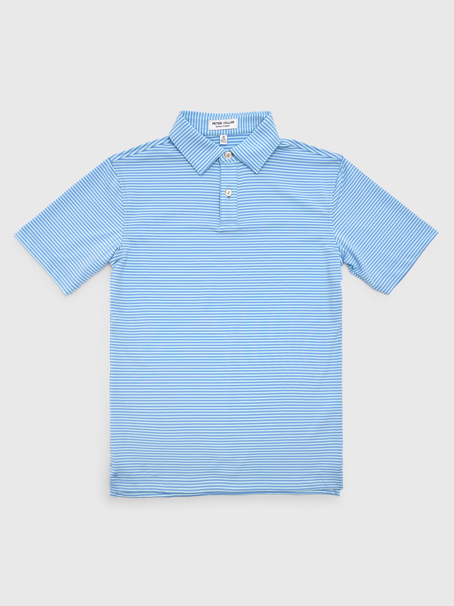 Peter Millar Youth Collection Boys' Hales Performance Jersey Polo - Saint Bernard