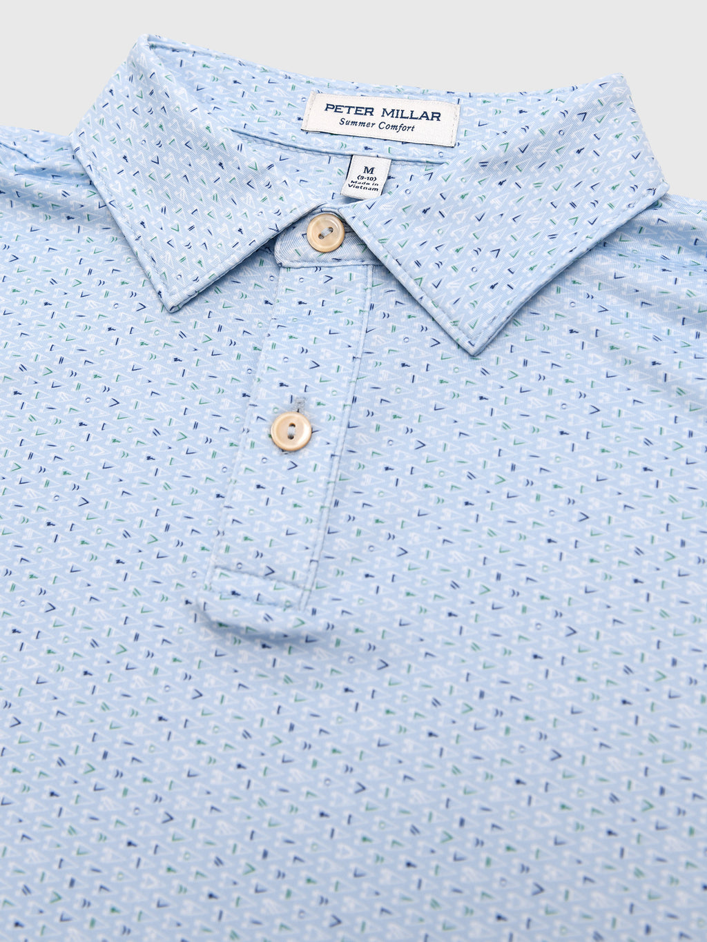 Peter Millar Youth Collection Boys' Pennants Performance Jersey Polo - Saint Bernard