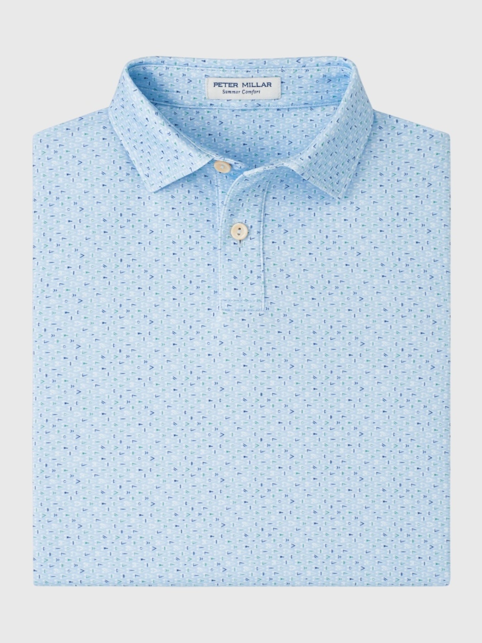 Peter Millar Youth Collection Boys' Pennants Performance Jersey Polo - Saint Bernard