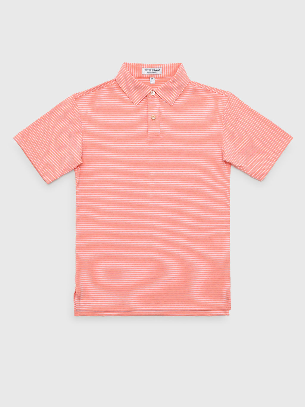 Peter Millar Youth Collection Boys' Merion Performance Jersey Polo - Saint Bernard