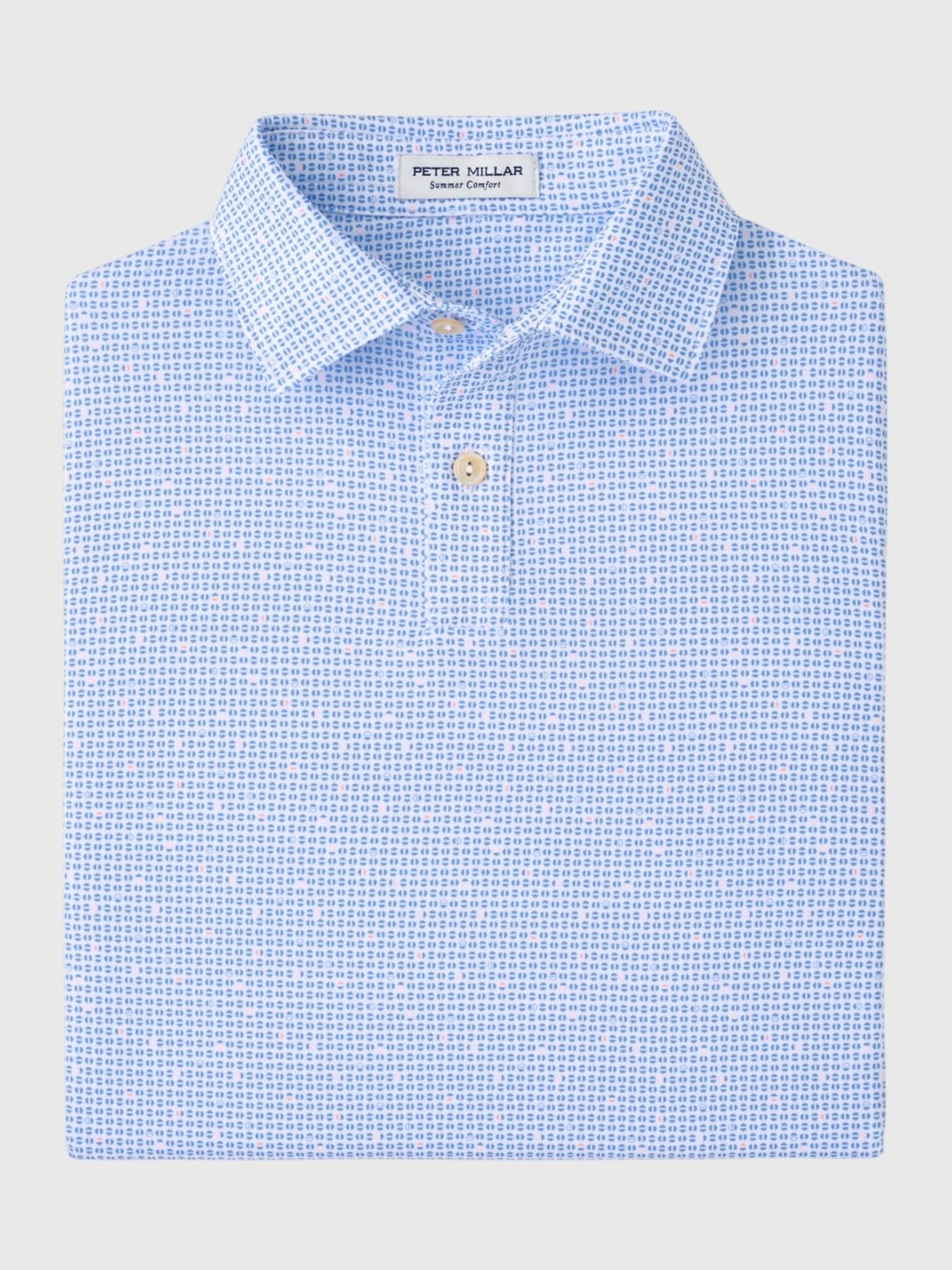 Peter Millar Youth Collection Boys' Alta Performance Jersey Polo - Saint Bernard