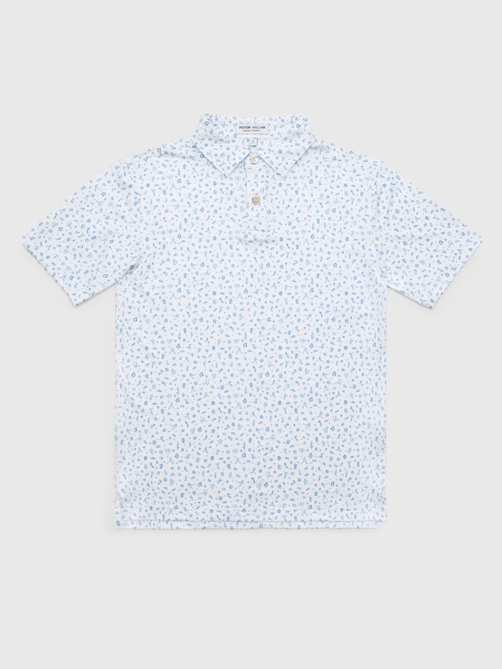 Peter Millar Youth Collection Boys' Goalie Performance Jersey Polo - Saint Bernard