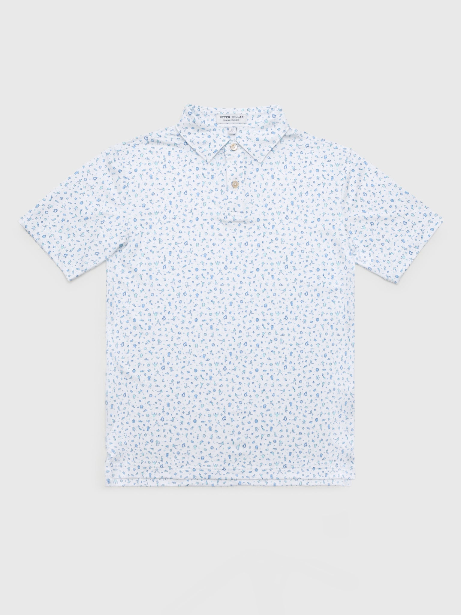 Peter Millar Youth Collection Boys' Goalie Performance Jersey Polo - Saint Bernard