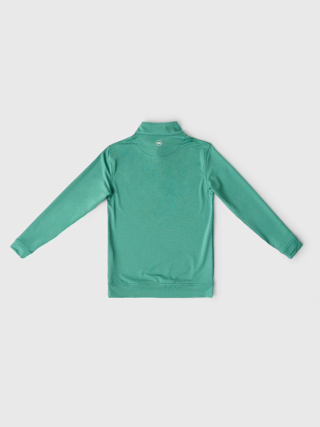 Peter Millar Youth Collection Boys' Perth Mélange Performance Quarter-Zip - Saint Bernard