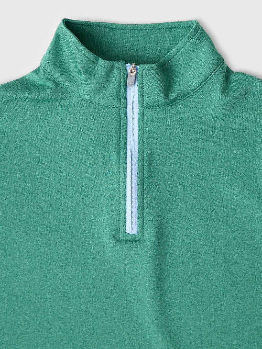 Peter Millar Youth Collection Boys' Perth Mélange Performance Quarter-Zip - Saint Bernard
