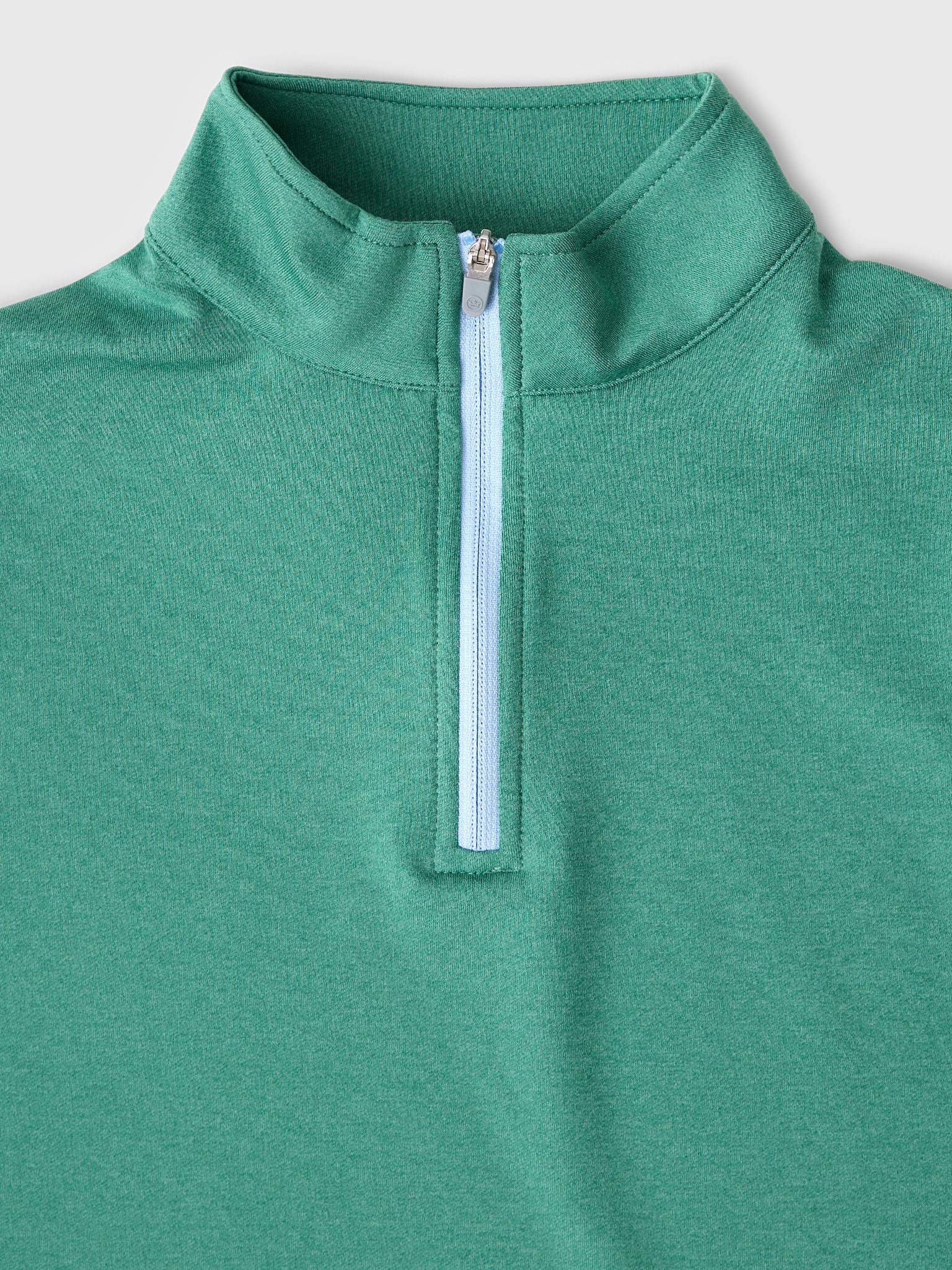 Peter Millar Youth Collection Boys' Perth Mélange Performance Quarter-Zip - Saint Bernard