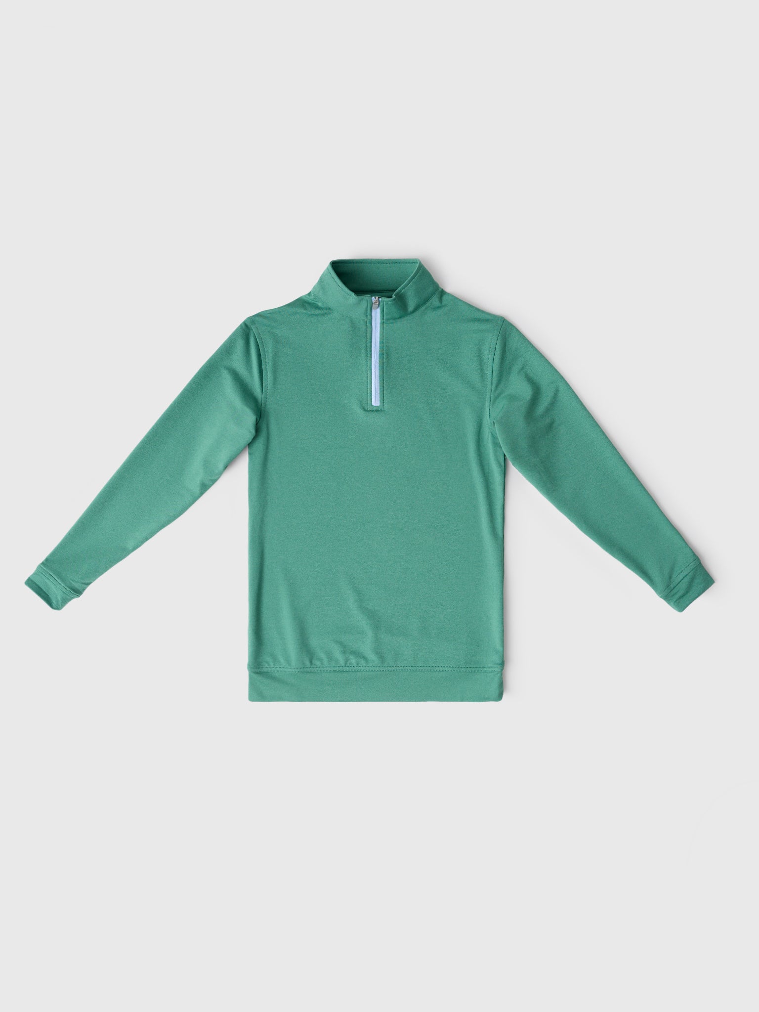 Peter Millar Youth Collection Boys' Perth Mélange Performance Quarter-Zip - Saint Bernard