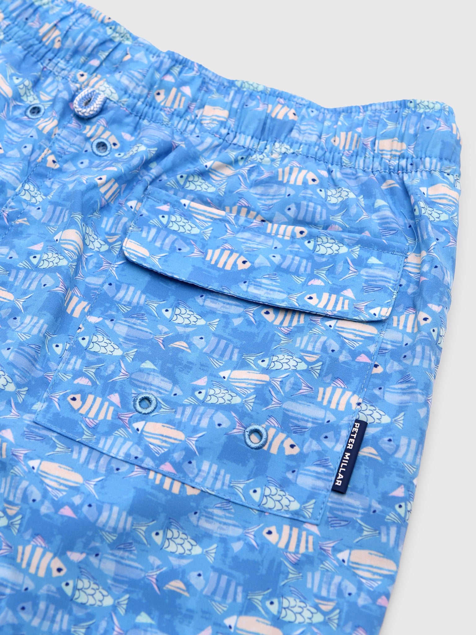 Peter Millar Youth Collection Boys' Sunfish Swim Trunk - Saint Bernard