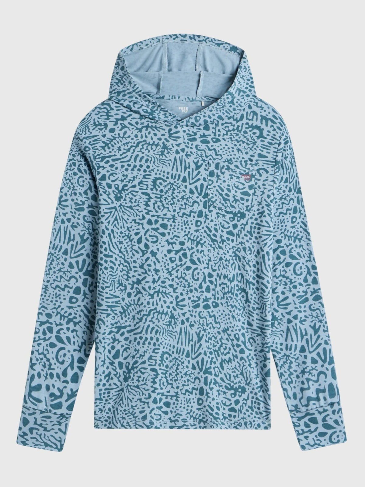 Free Fly Boys' Bamboo Shade Hoodie - Saint Bernard