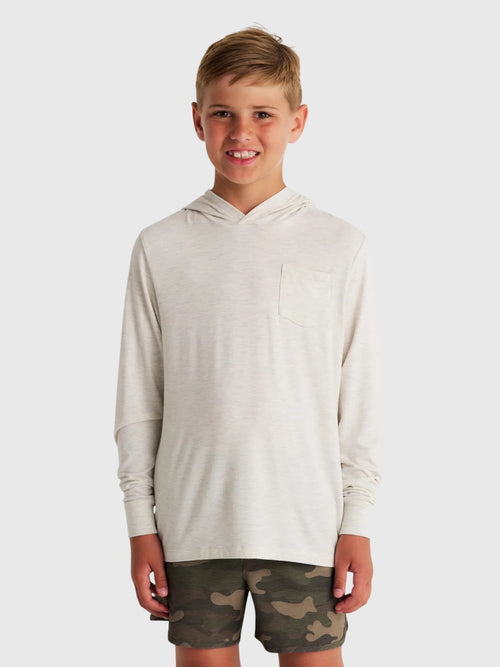 Free Fly Boys' Bamboo Shade Hoodie