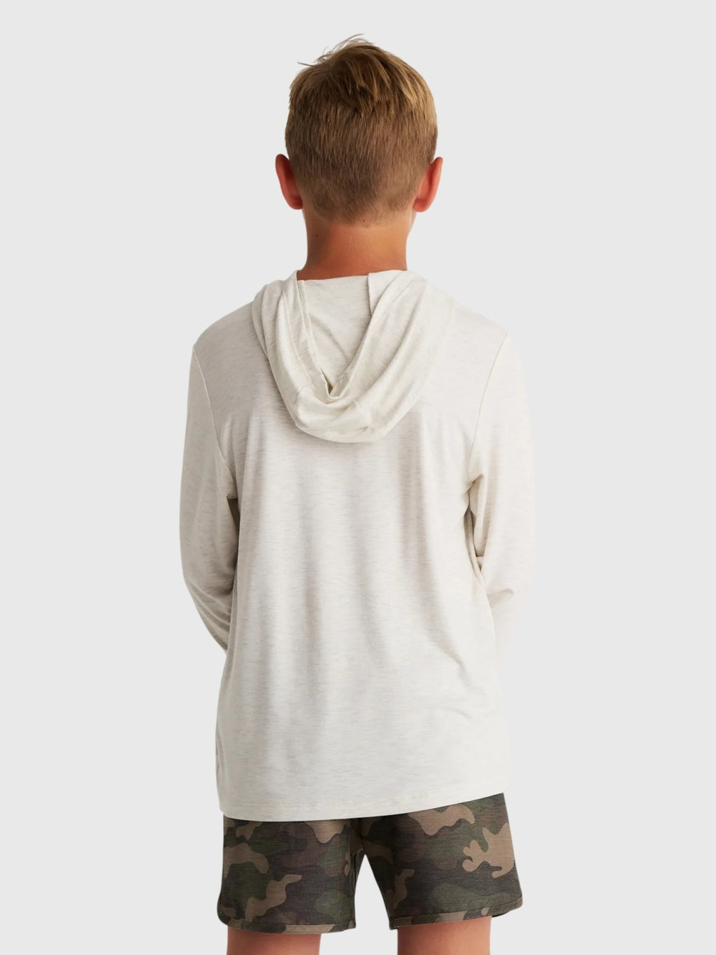 Free Fly Boys' Bamboo Shade Hoodie - Saint Bernard