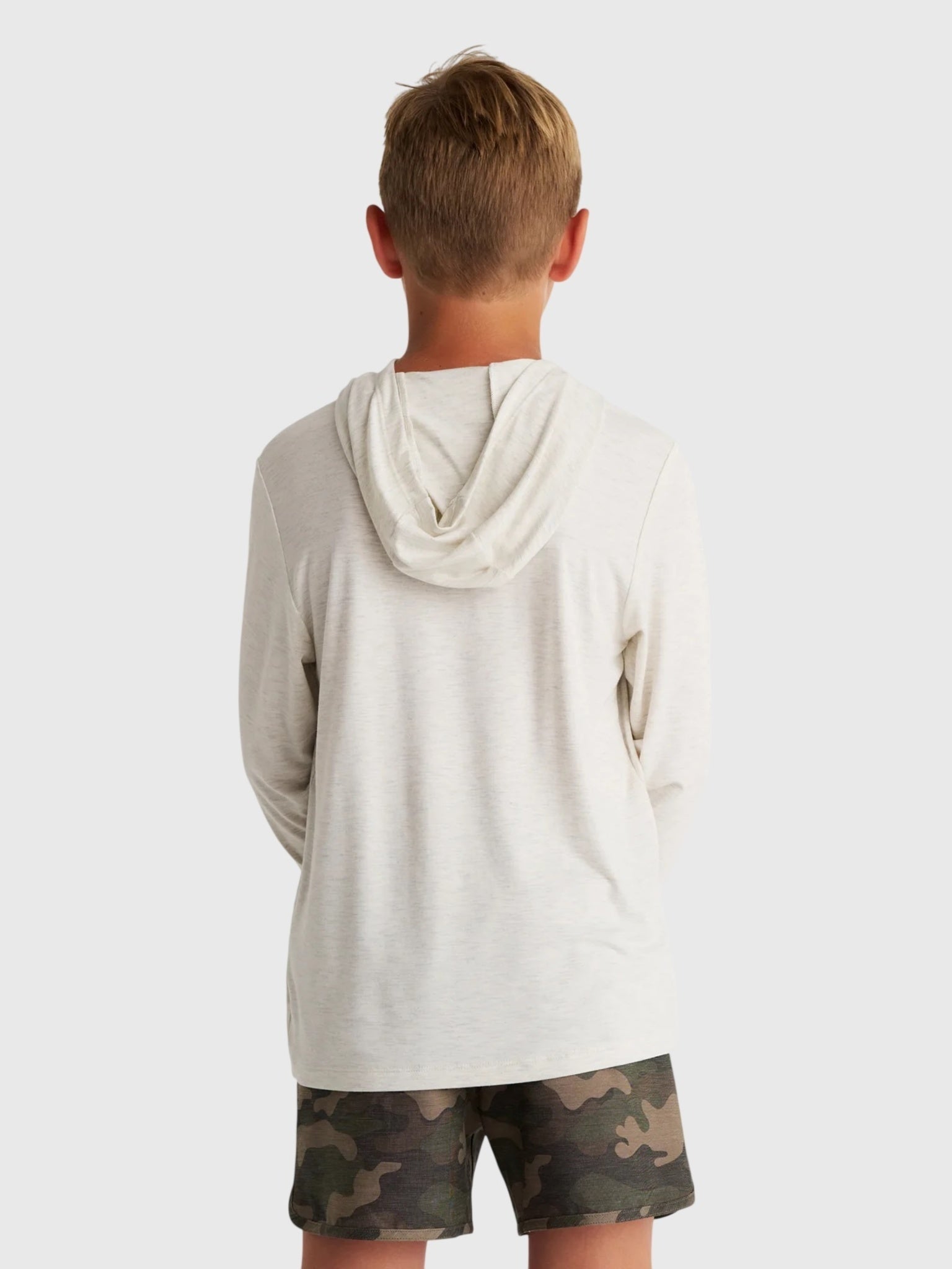 Free Fly Boys' Bamboo Shade Hoodie - Saint Bernard