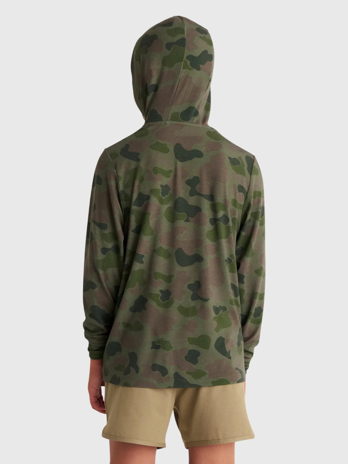 Free Fly Boys' Bamboo Shade Hoodie - Saint Bernard