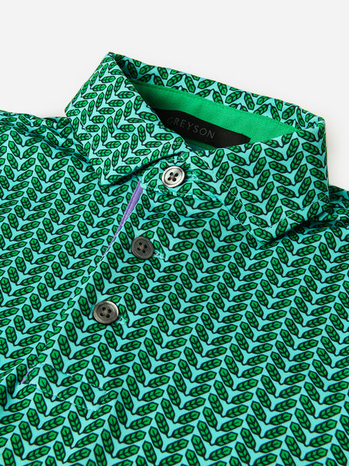 Greyson Boys' Feather Bone Polo