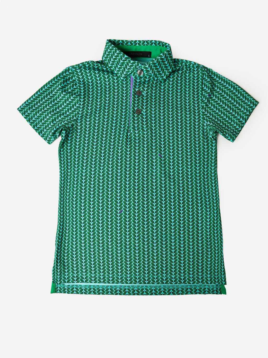 Greyson Boys' Feather Bone Polo - Saint Bernard