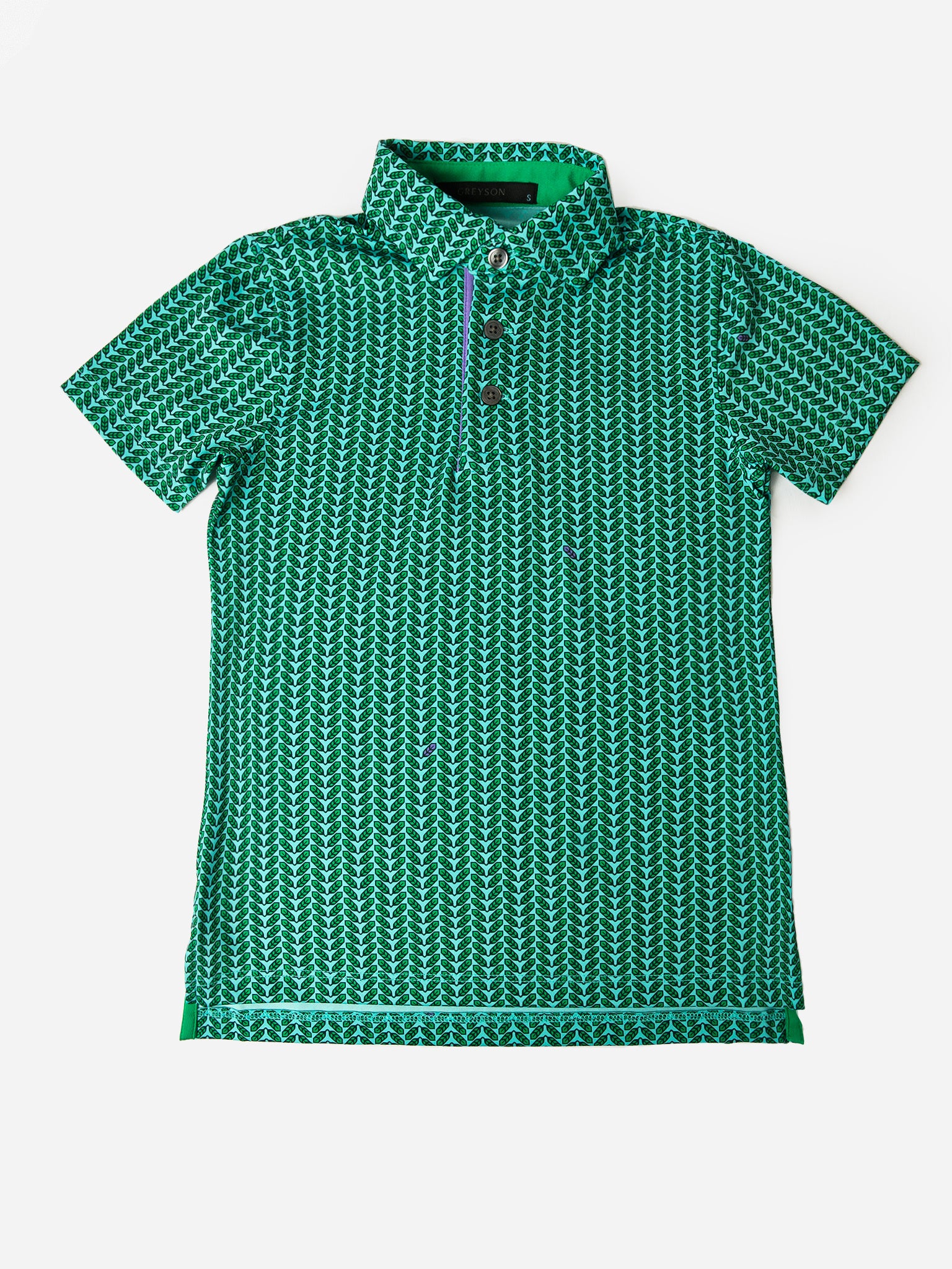 Greyson Boys' Feather Bone Polo - Saint Bernard