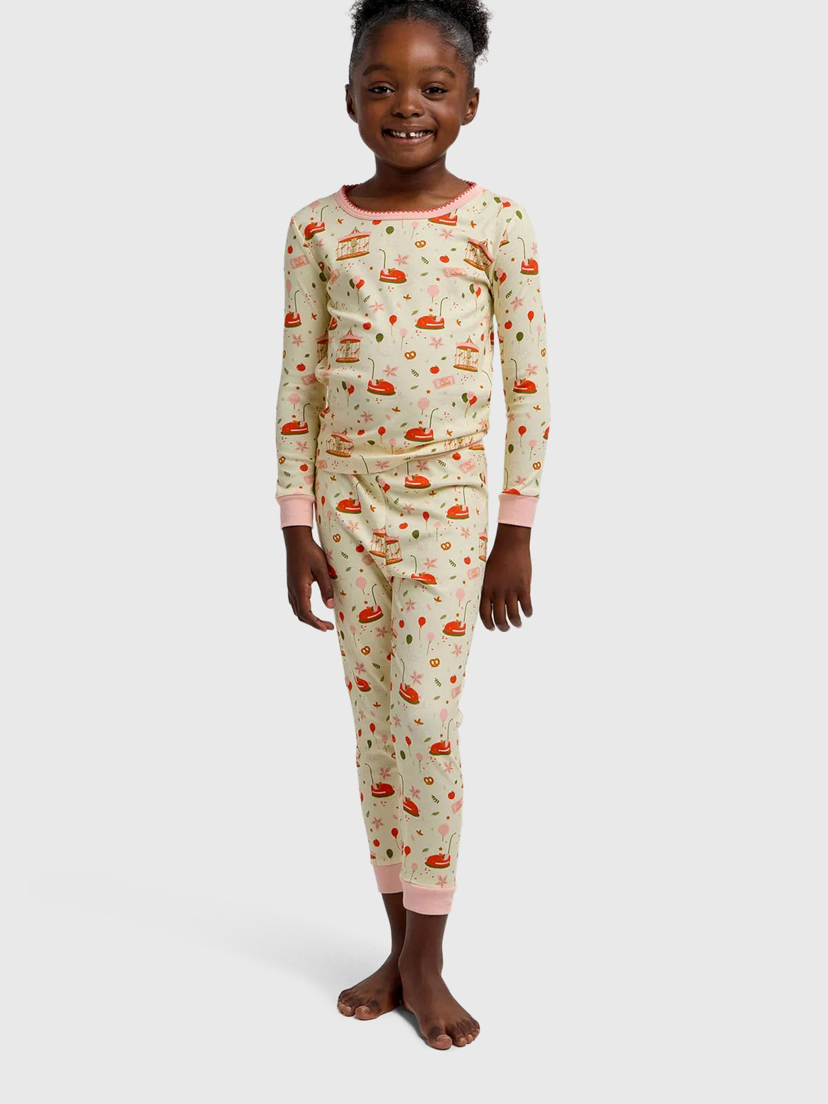Cozyland Kids' Riley Pajama Set - Saint Bernard