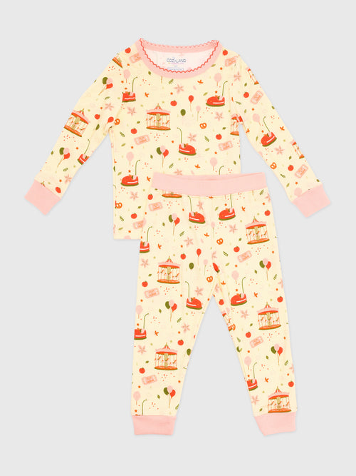Cozyland Kids' Riley Pajama Set - Saint Bernard