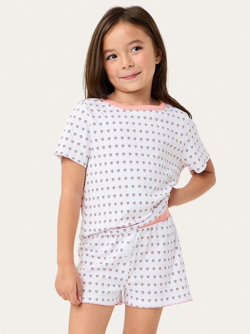 Cozyland Girls' Mini Baby Jean Pajama Set