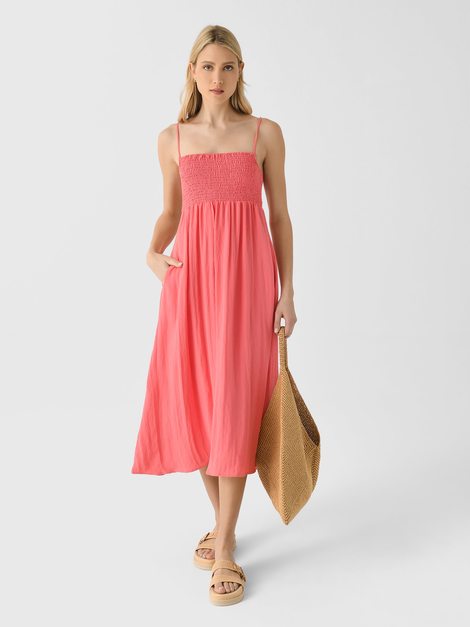 Z Supply Women's Beachside Midi Dress - Saint Bernard