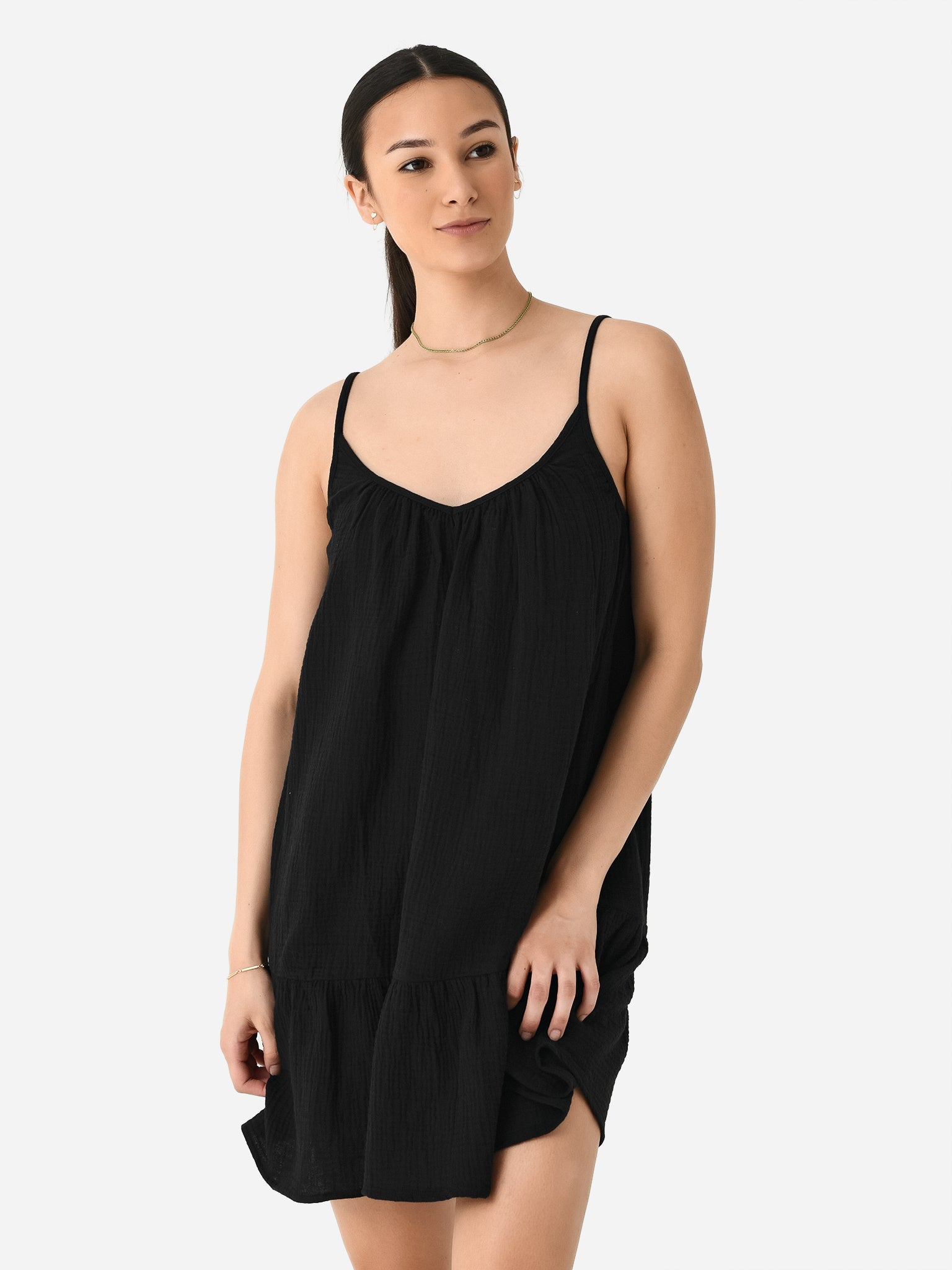 Z Supply Women's Amalia Gauze Mini Dress - Saint Bernard