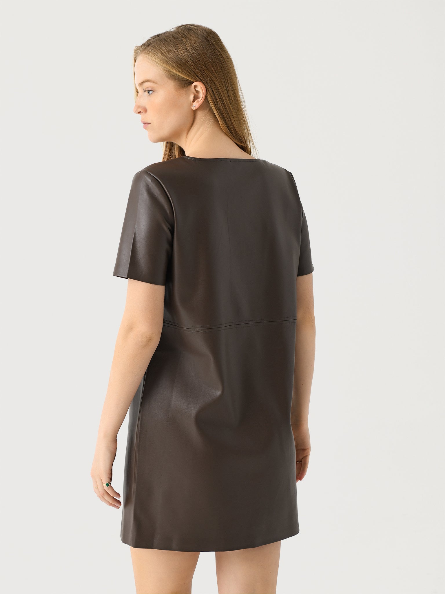 Z Supply Women's London Faux Leather Dress