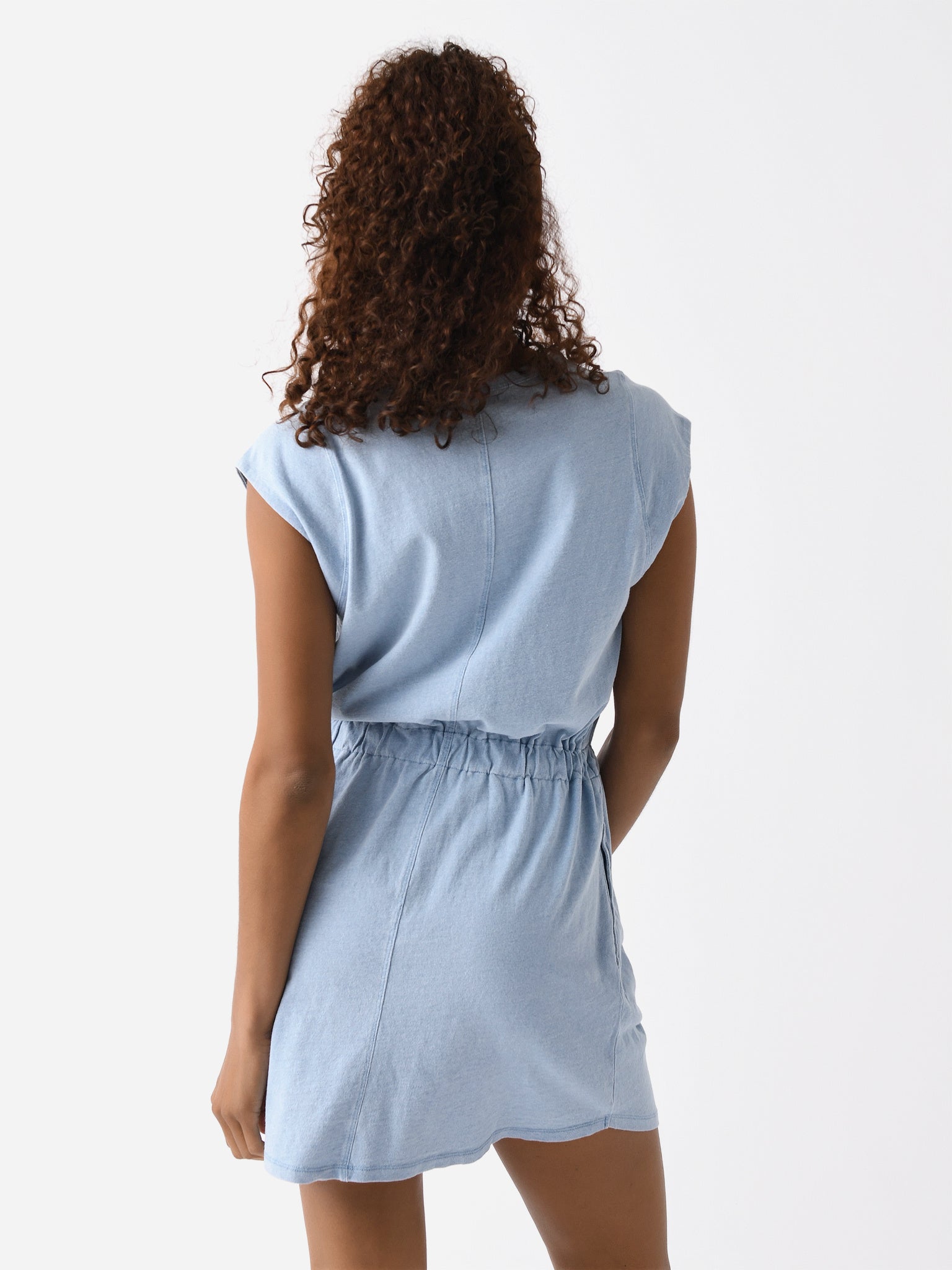Z Supply Women's Paxton Knit Denim Jersey Mini Dress – Saint Bernard