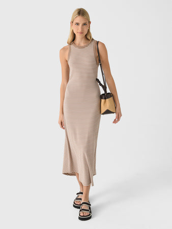goodwin midi dress Z Supply Women's Goodwin Stripe Midi Dress – Saint Bernard