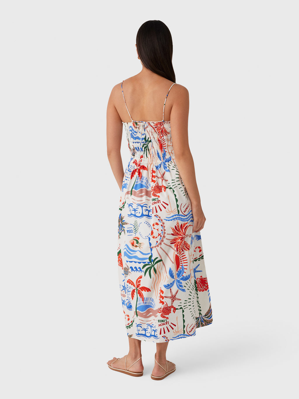 Z Supply Women's Cornelia Getaway Midi Dress - Saint Bernard