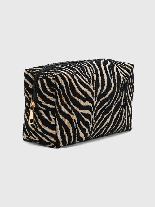Berno Zebra Cosmetic Pouch - Saint Bernard