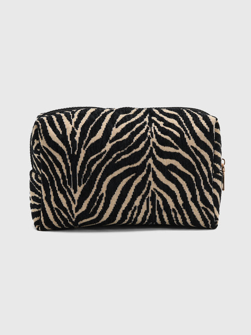 Berno Zebra Cosmetic Pouch - Saint Bernard
