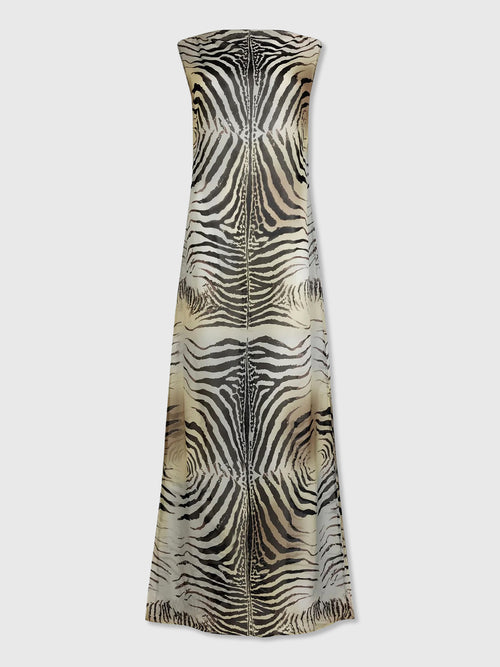 Paris Georgia Women's Zebra Slip Dress