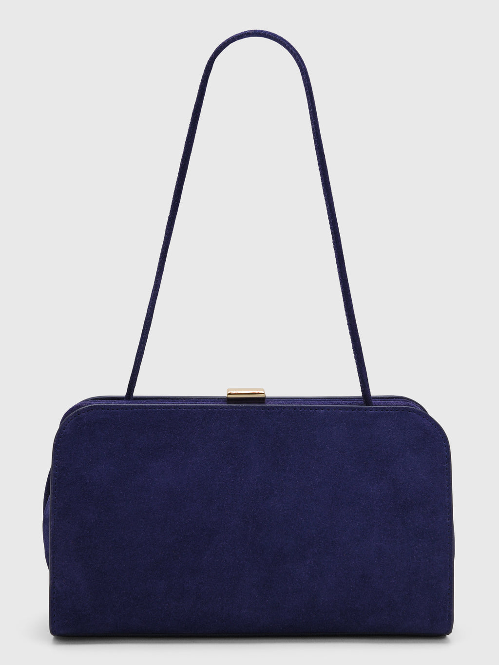 Loeffler Randall Zella Suede Clutch - Saint Bernard
